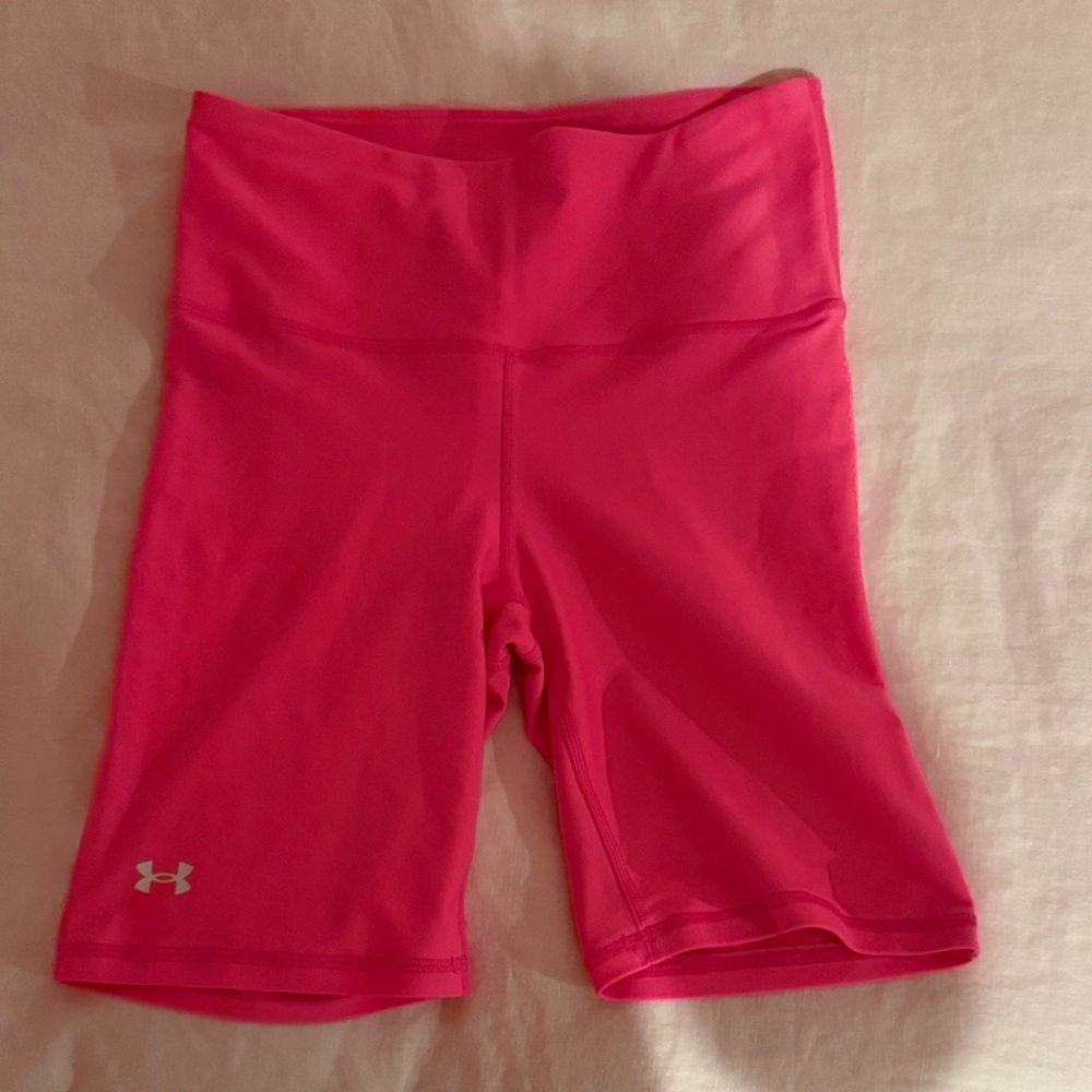 Under Armour Women's Vibrant Pink Bike Shorts
